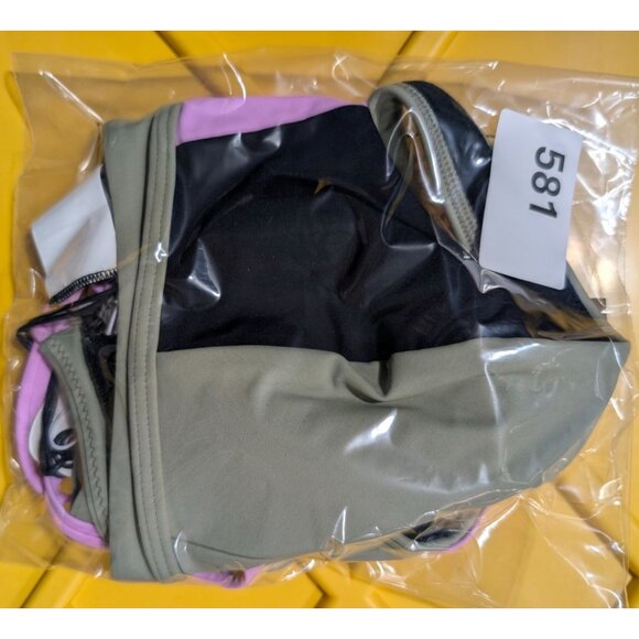 Prana Swimwear Women's Small Black Color Block Tulum Top NWT $65 - Picture 6 of 6